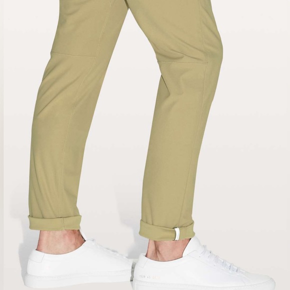 Lululemon Commission Warpstream Slim Fit Pant - Tofino Sands - size 30 - Picture 4 of 7